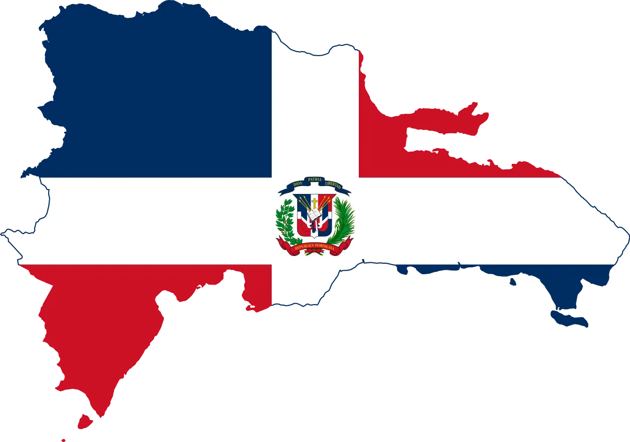 mapa Republica Domincana